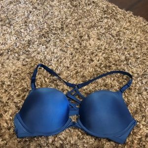 36C Navy Halter Bra by Victoria's Secret